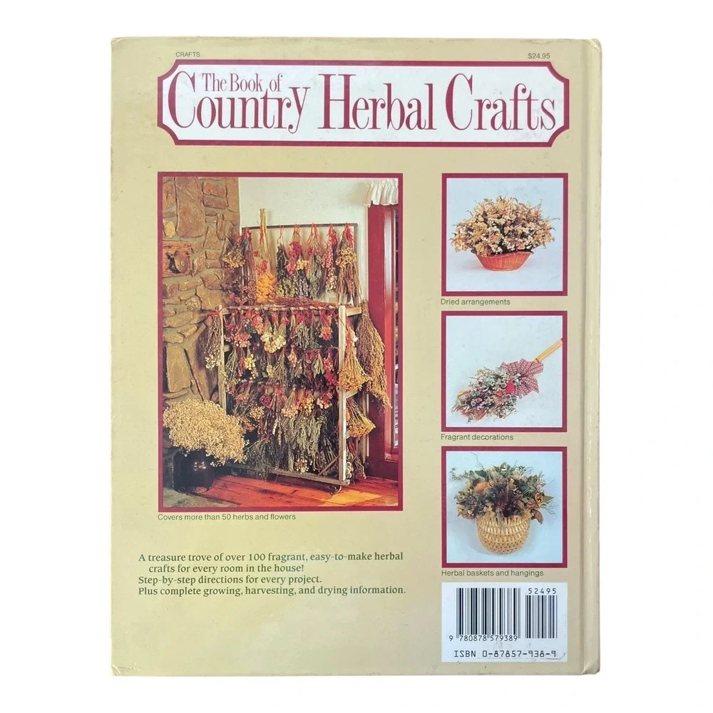 The Book of Country Herbal Crafts Dawn‎ Cusick Hardcover